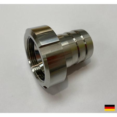 Flux Stainless Steel Hose Barb 1-1/2" 24-ZORO0030